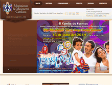Tablet Screenshot of mmclosangeles.org